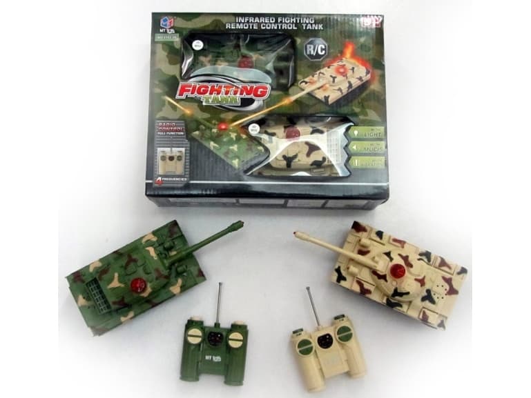Fjernstyret Tanks Startpakke med 2 stk. IR Kamp tank