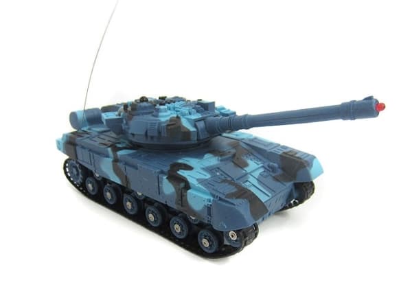 Fjernstyret IR 27MHz Battle Tank, Grøn