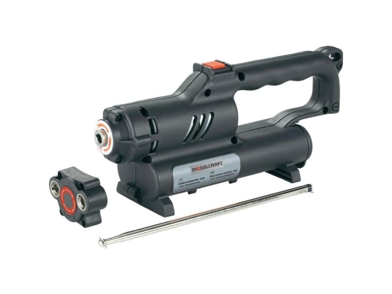 Elstarter Modelcraft 540 Passer til 15 - 25er nitromotorer inkl. motorombygningsplade