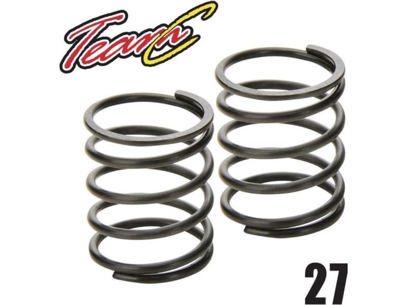 Team C TU1027 Reservedel Dæmperfjedre 1,4mm x 27n/20 mm