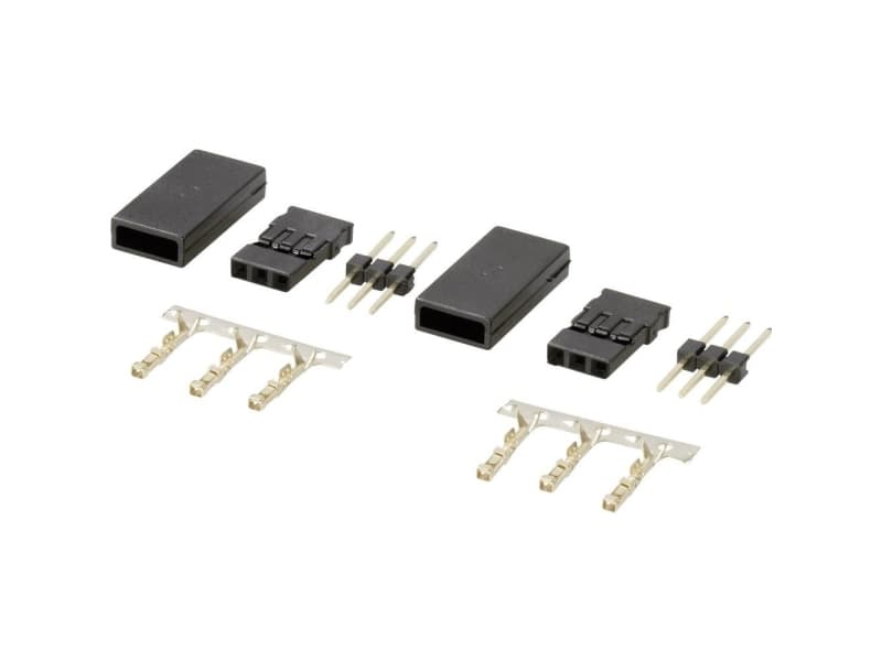 Servo-stik Modelcraft 223998 JR Løs 1 pair
