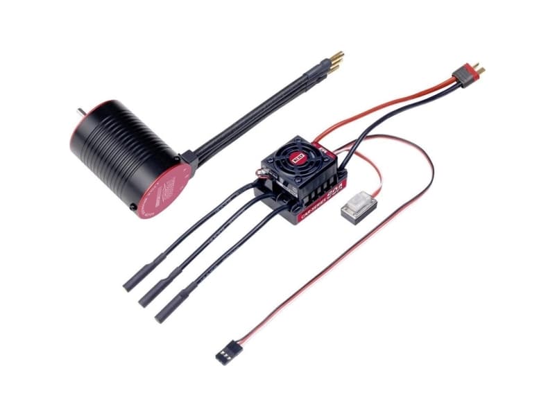 Bilmodel brushless-motorsæt 1:10 Reely Onroad Combo Vindinger (turns): 8