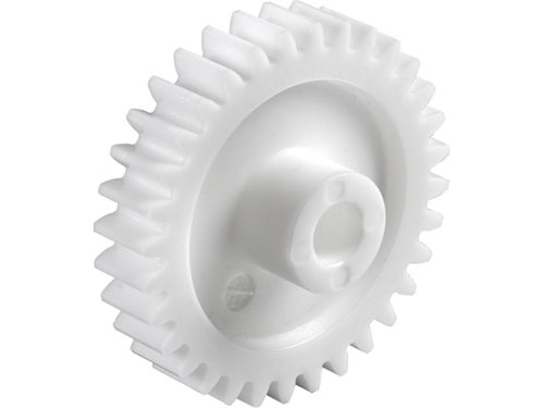 Bild av Reely Polyacetal Cylindrisk tandhjul Modul-type: 0.5 Borings-diameter: 6 mm Antal tænder: 70
