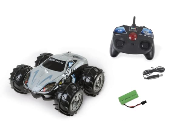 Revell 24635, Stunt car, Elektrisk motor, Ferdig-å-Løpe (RTR) Ready-to-Run, Svart, Grå, Gutt, 8 år