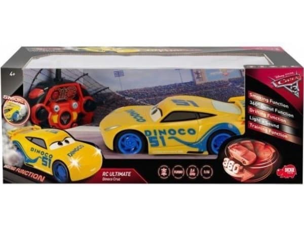 Dickie Auto on Ultimate Cruz Ramirez 1:16 yellow