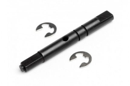 Bild av HSP Drive gear shaft + E-clips (HSP/03015)