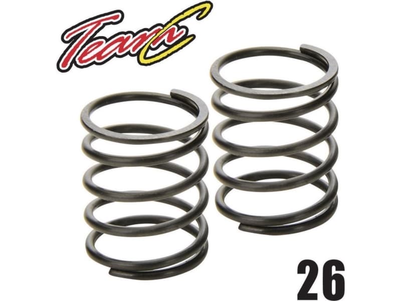Team C TU1026 Reservedel Dæmperfjedre 1,4mm x 26n/20 mm