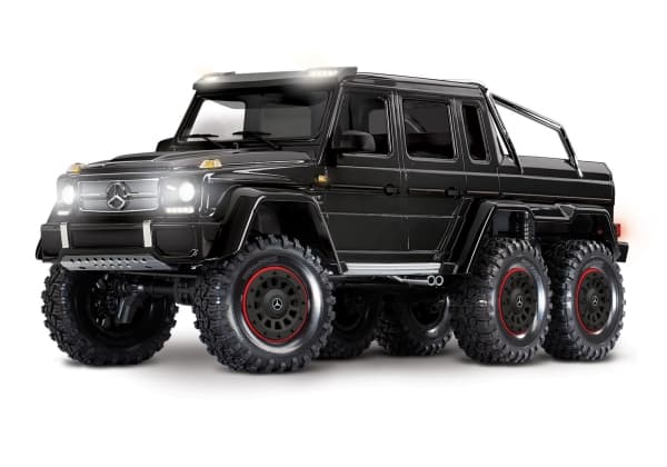 Traxxas Crawler Mercedes G63 6x6, Crawler, Elektrisk motor, 1:10, Ferdig-å-Løpe (RTR) Ready-to-Run, Svart, Gutt/Jente
