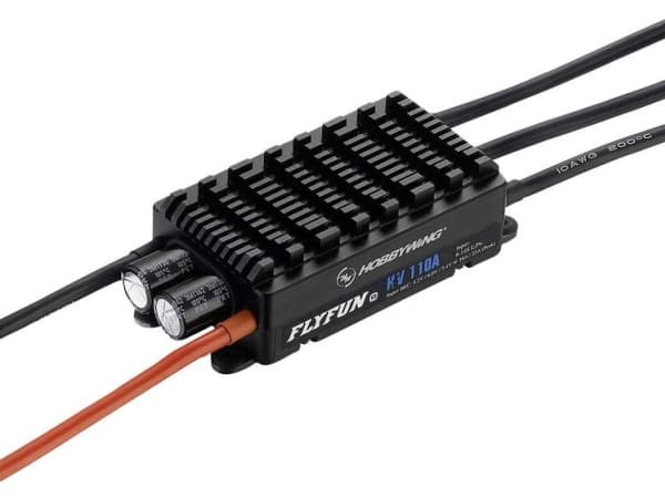 Hobbywing FlyFun V5 110A Modelfly brushless flyveregulator Udholdenhed (maks.): 140 A