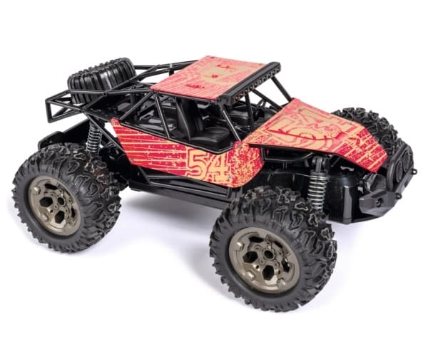 Carson Metal Crusher, Buggy, Elmotor, 1:12, Färdigmonterad (RTR), Svart, Röd, Gul, Pojke