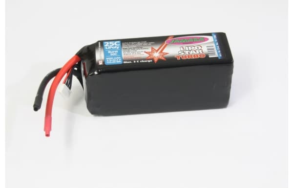 Batterypack LipoStar Turbo 600 0mAh 22,2V