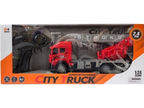 Askato RC fire station with a ladder