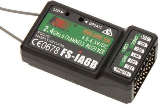 FlySky Receiver FS-iA6B, 6 channels AFHDS 2A