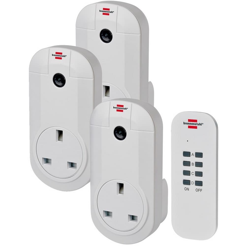 Brennenstuhl Remote Control Set (4 Piece)
