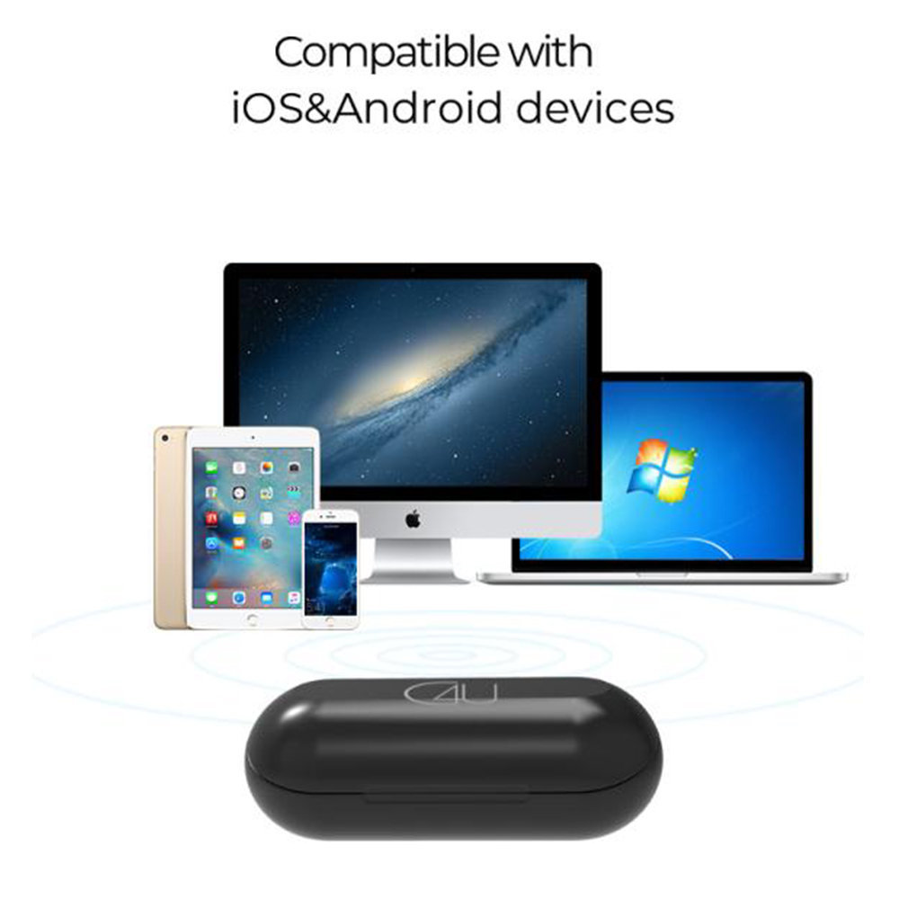 Langattomat Bluetooth kuulokkeet C4U X250 Mini 7 tuntia IPX5 C4U Case4you X250 Mini Bluetooth nappikuulokkeet
