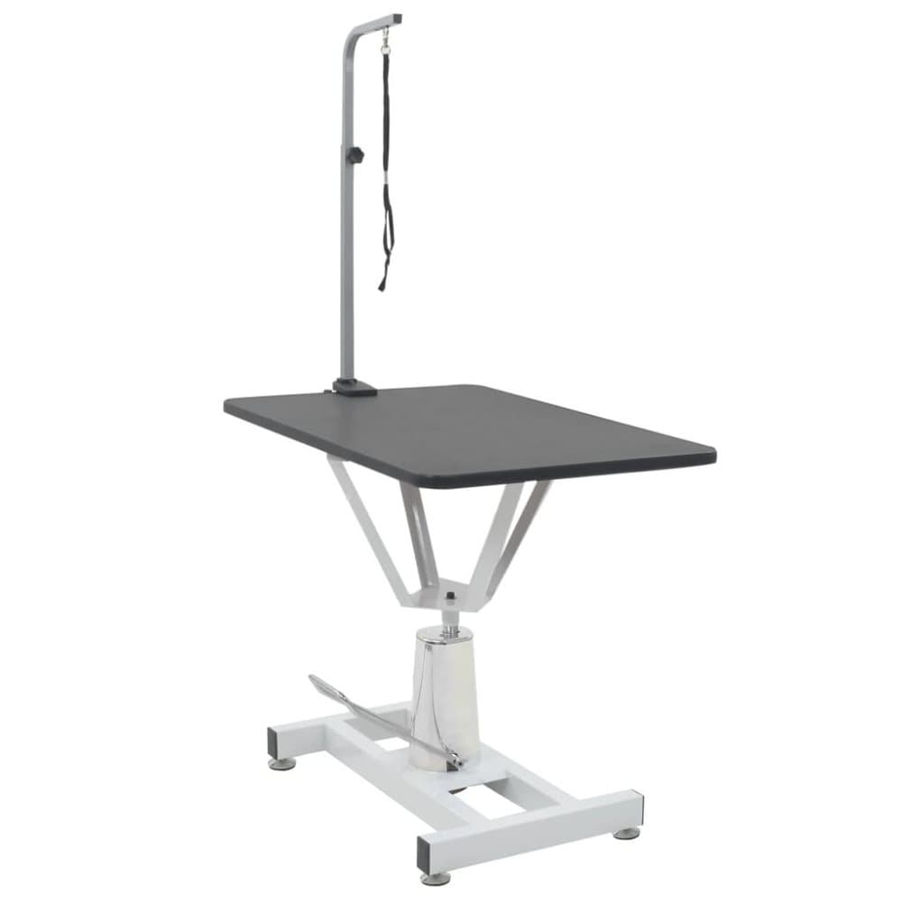 vidaXL Justerbart pleiebord for dyr med hydraulisk sveiv
