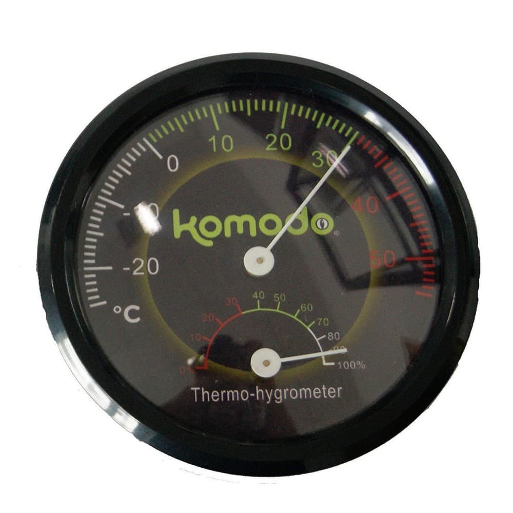 Komodo Kombinerad analog termometer och hygrometer
