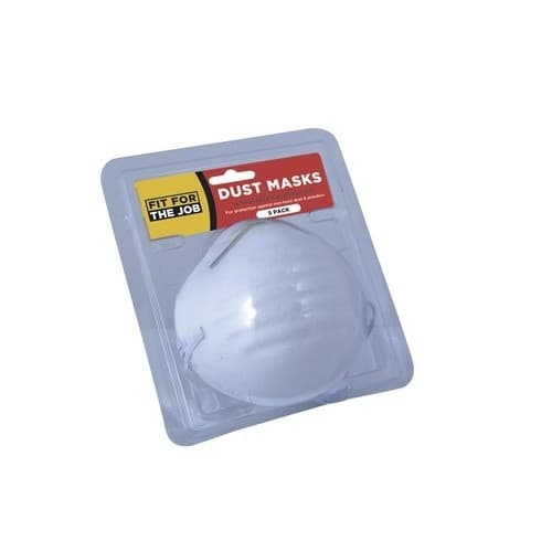 Fit For The Job Dust Mask (Pack Of 5)