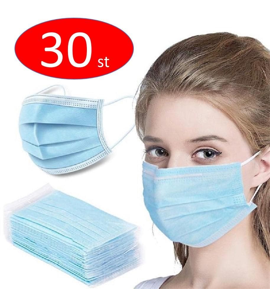 30PCS protective face mask, mouth guard, mundbind
