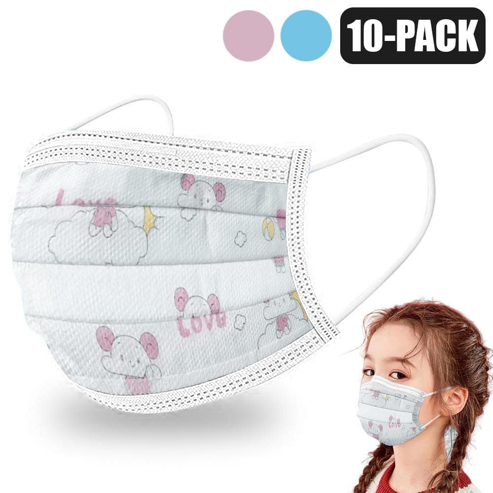 10-pack - Munskydd för Barn / Skydd för Mun - Mask Skyddsmask CE