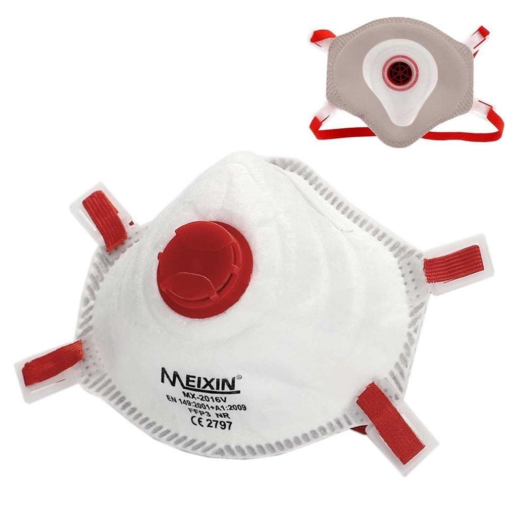 2-Pack - Munskydd FFP3 CE Märkt - Skydd Mun / Mask Skyddsmask