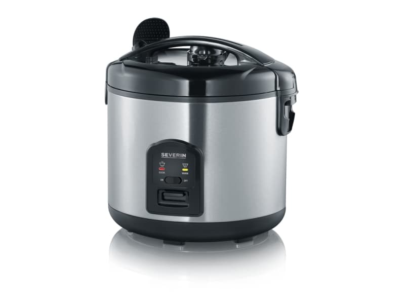 Severin RK 2425, Svart, Rostfritt stål, 3 l, Knappar, Rostfritt stål, 650 W, 285 mm