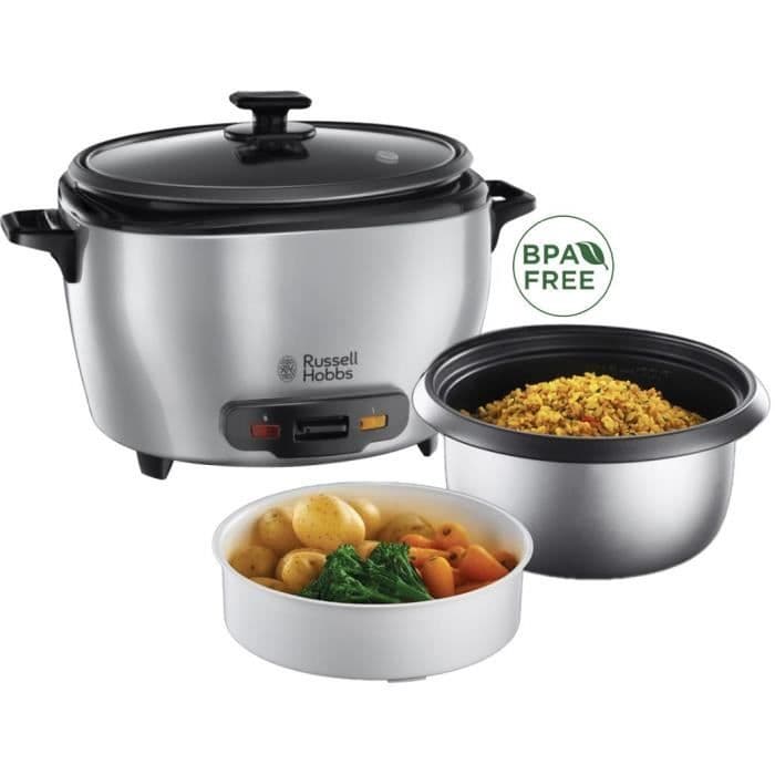 RUSSELL HOBBS 23570-56 Maxicook Ris komfur - rustfrit stål