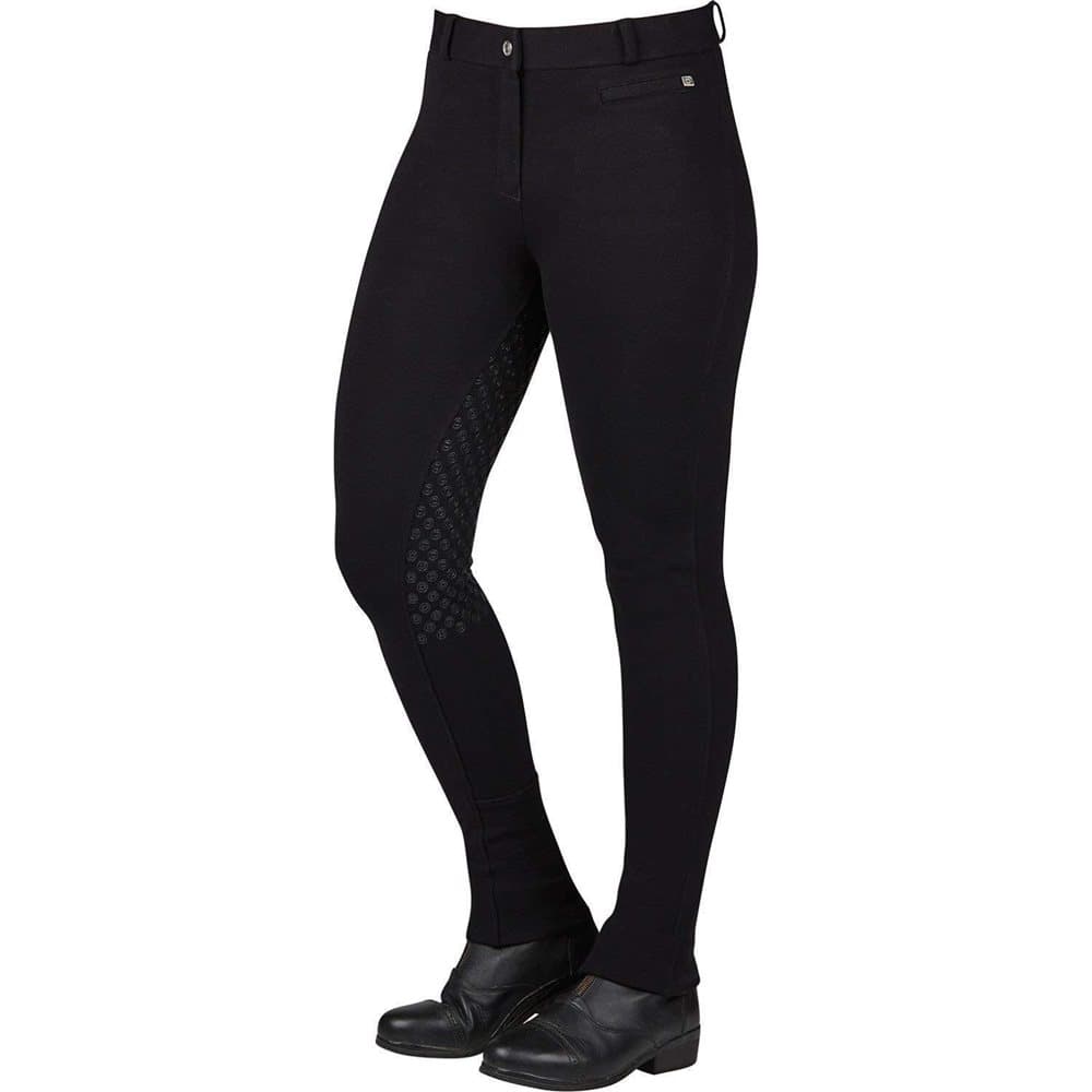 Dublin Dam / Damer Supa-fit Zip Up Gel Full Seat Jodhpurs