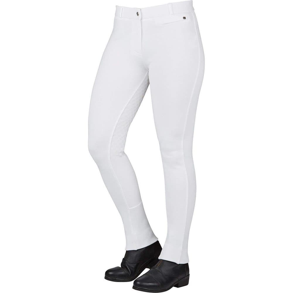 Dublin Dam / Damer Supa-fit Zip Up Gel Full Seat Jodhpurs