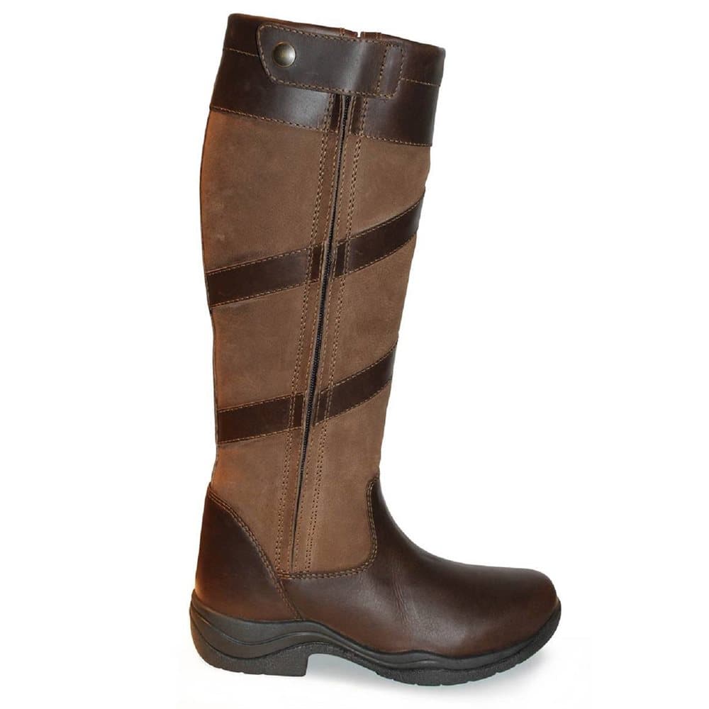 Mark Todd Adults Tall Waterproof Zip Boots