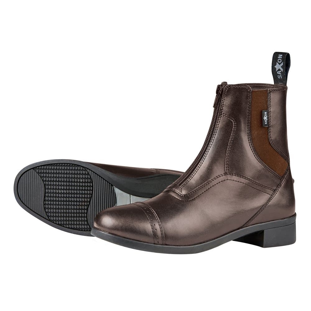 Saxon Unisex Syntovia Zip Paddock-stövlar