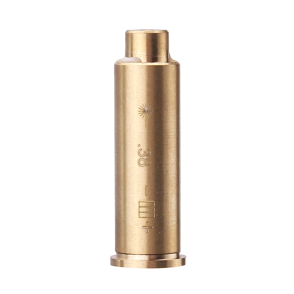 .38 Brass Red Laser Cartridge Bore Sighter Boresight Scope
