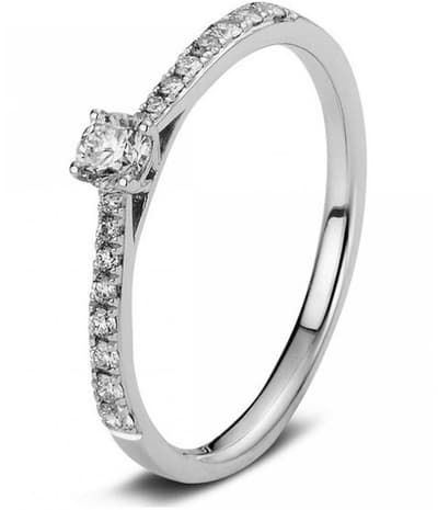Diamondgroup Dam 1A423W454-6 ringar