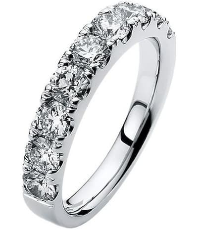 Diamondgroup Dam 1B619W854-1 ringar