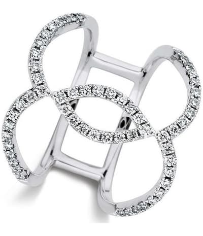 Diamondgroup Dam 1A819W8545-1 ringar