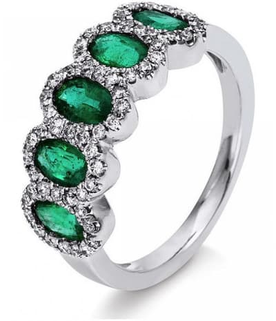 Diamondgroup Dam 1M521W853-1 ringar