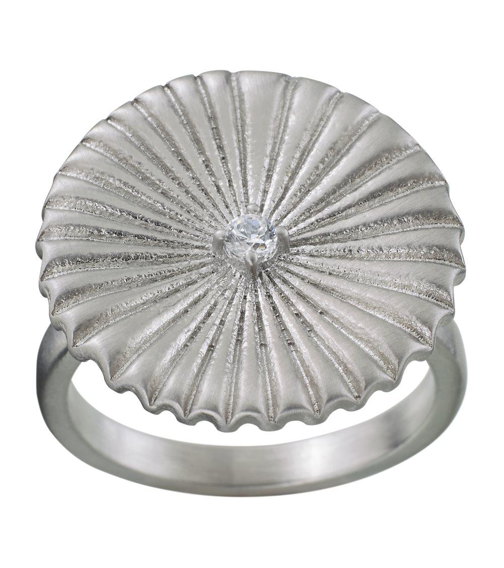 Edblad Crinkle Ring Matt Steel M