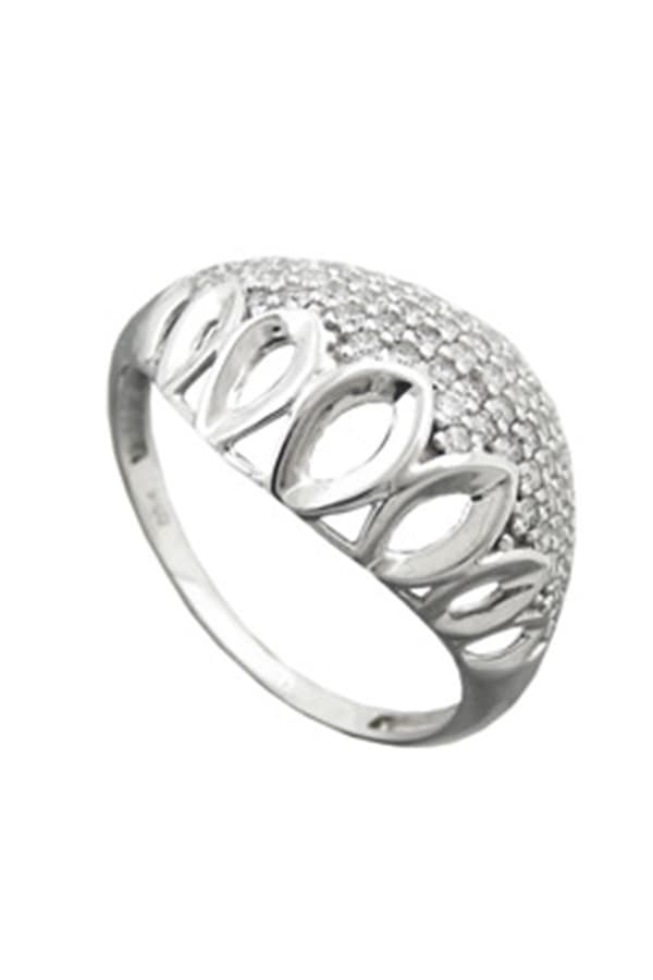 Ring With Many Zirconias Silver 925 - GL94067-55