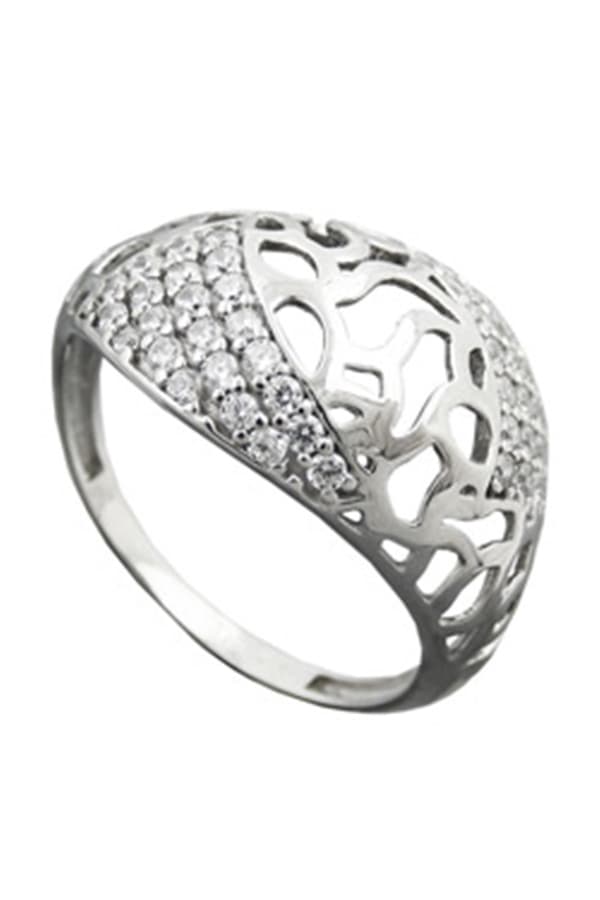 Ring With Zirconias Silver 925 - GL94066-55