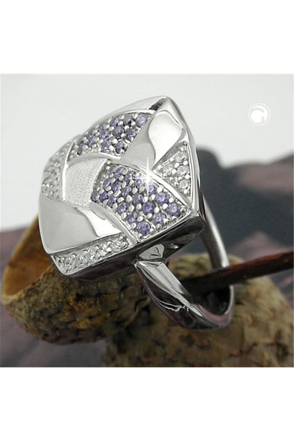 Ring Many Zirconias Silver 925 - GL94051-54