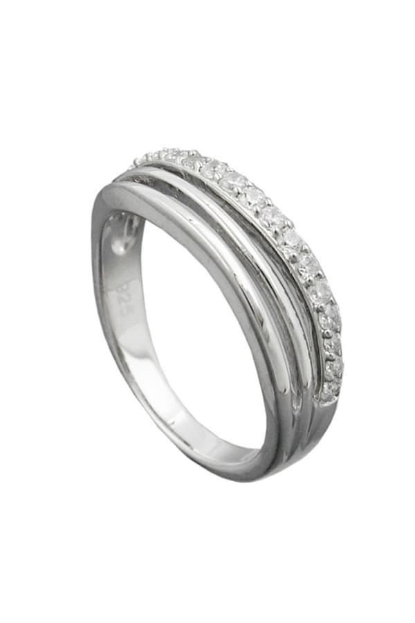 Ring Many Zirconias Silver 925 - GL94050-54