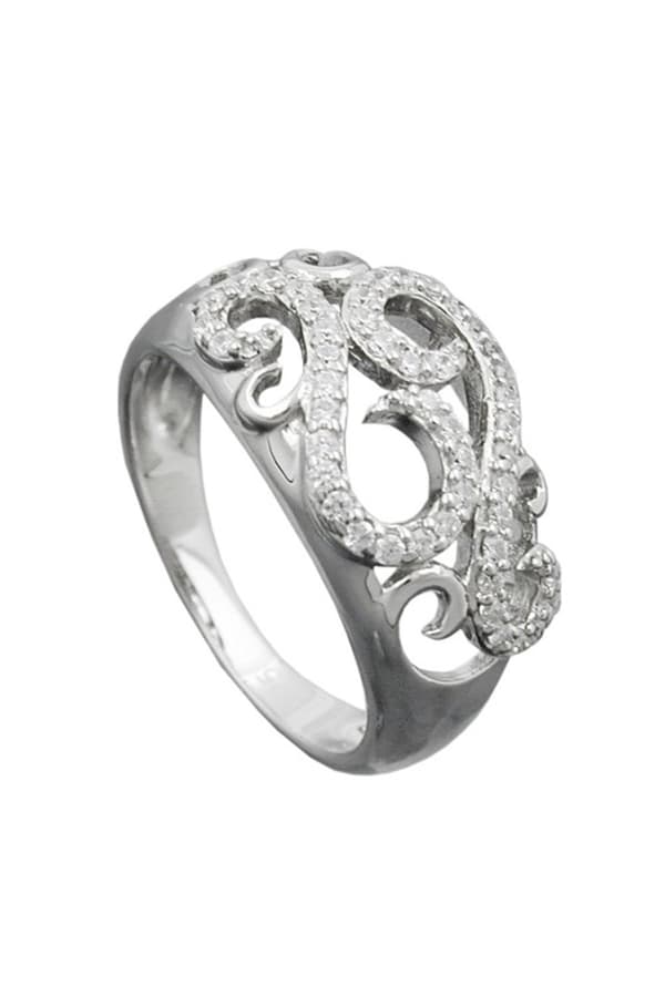 Ring Many Zirconias Silver 925 - GL94048-54