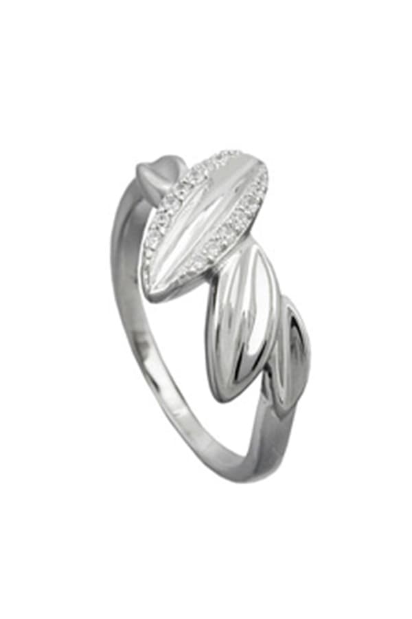 Ring With Zirconias Silver 925 - GL94041-54