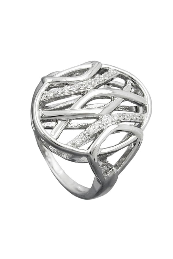 Ring Many Zirconias Silver 925 - GL94036-54