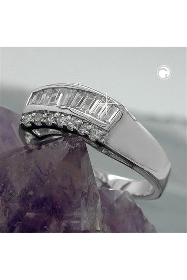 Ring Zirconia Crystals Silver 925 - GL93048-54