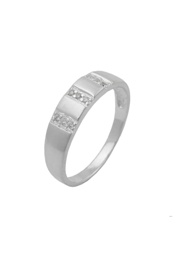 Ring 9x Zirconias Silver 925 - GL91404-54