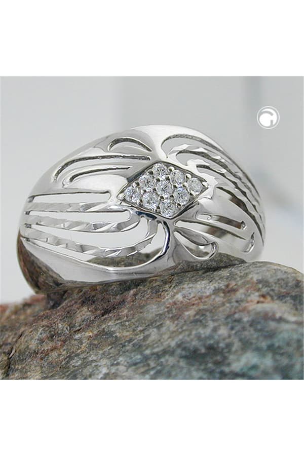 Ring With Zirconias Silver 925 Size 57 - GL94070-57