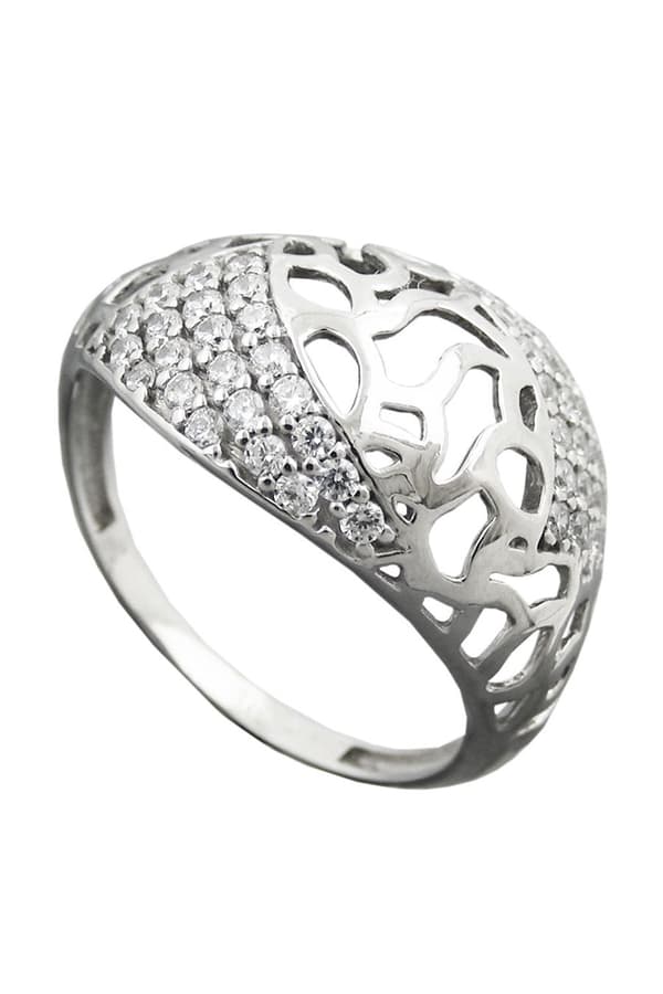 Ring With Zirconias Silver 925 - GL94066-57