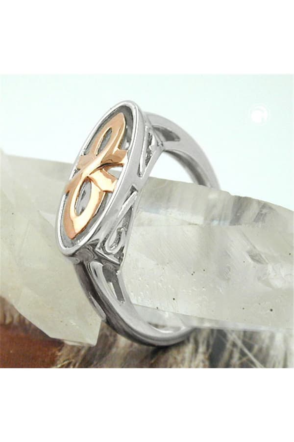 Ring Redgold-Plated Silver 925 - GL94034-56