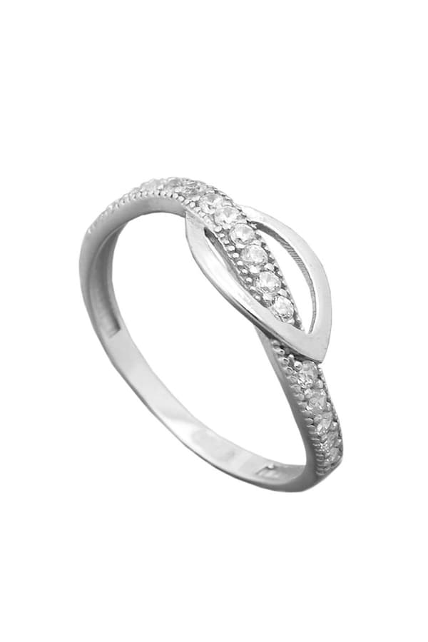 Ring With Zirconias Silver 925 - GL94058-57